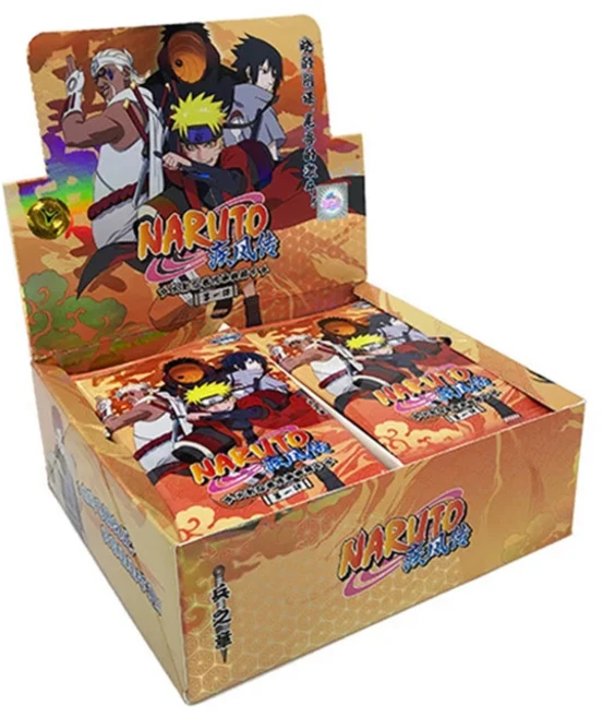 2025 새로운 KAYOU T2W7 나루토 카드 컬렉션 게임 선물 완료 시리즈 싸움 장 프로, 12 B1-1 box 30 packs