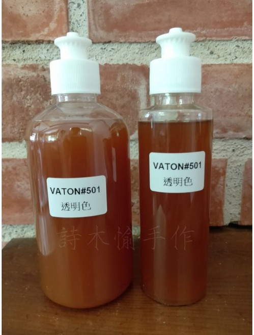 大谷塗料 VATON #501 透明色 護木漆 250ml, 1個, #501透明色 120ml