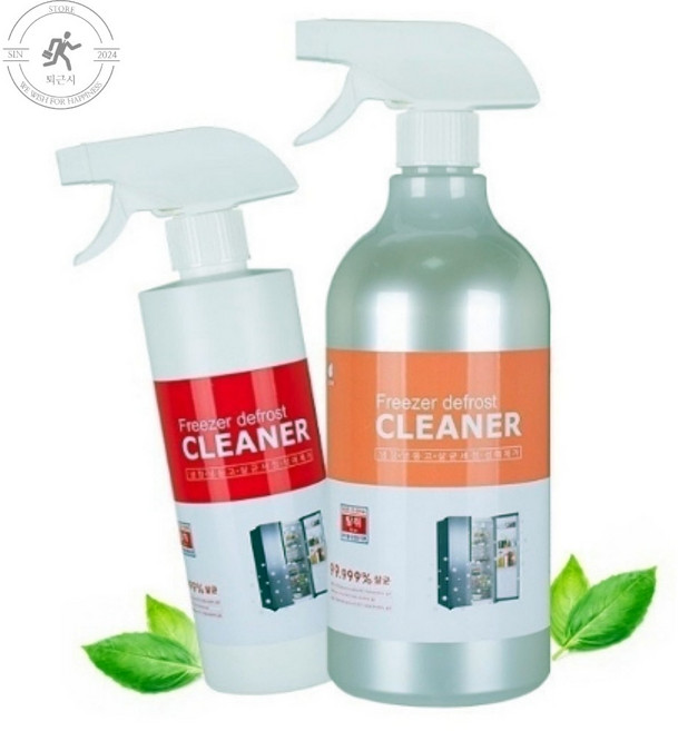 냉장고성에제거제 업소용 주방 세균방지 재료 보호 살균제 냉동고 보호, 냉장고성에제거제 김치성에얼음제(500ml)냉장고성에제거, 1, 2L