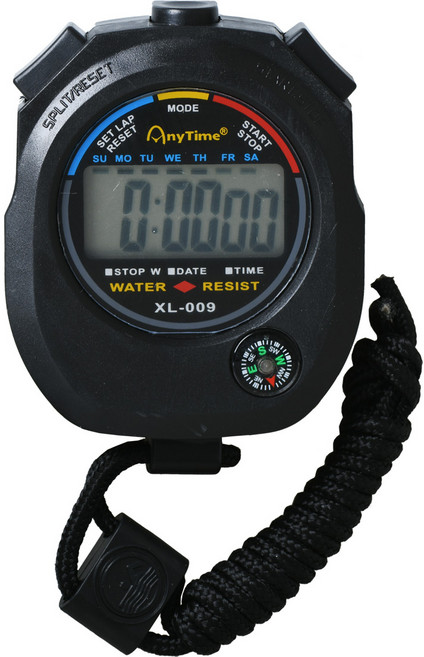애니타임 XL-009 스톱워치 방수 스포츠 디지털 초시계, 초시계 XL009, 3개