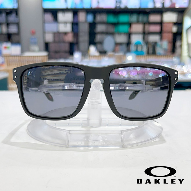 오클리 홀브룩XXL OO9487F-0161 (9487-01) 아시안핏 프리즘 그레이 데일리 빅사이즈 선글라스, 1개