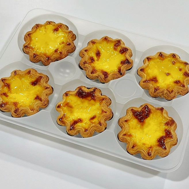 마카오 베이크슈 크림치즈타르트 6개입 1박스 x, D. 대용량 에그타르트 60g6개입 1팩