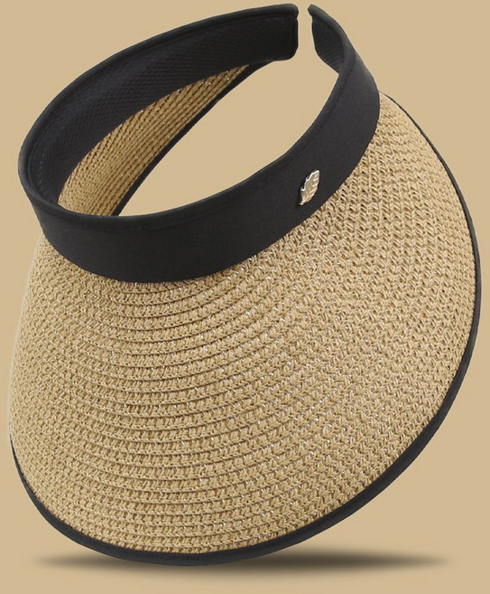 라핑 국내제작 밀짚 와이어 썬캡 모자