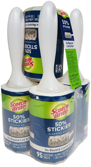 스카치브라이트 초강력 린트롤러 95매 X 5롤 3M 코스트코, 1개