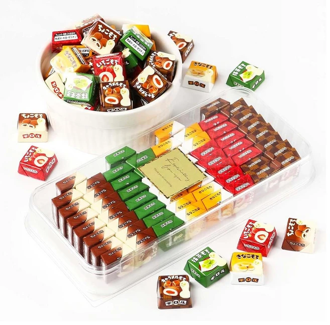 Tyrol 초콜릿 60개입 5가지맛 Tyrol Chocolate Kinakomochi Chokomochi Strawberry Mochi 60 Pieces, 60개 - 쿠팡