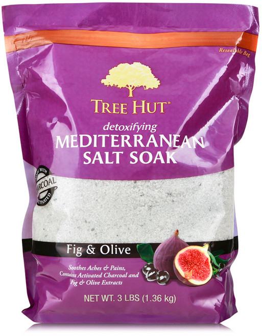 트리헛 디톡시파잉 메디터레이니언 솔트 소크 피그 & 올리브, 1개, 1.36kg