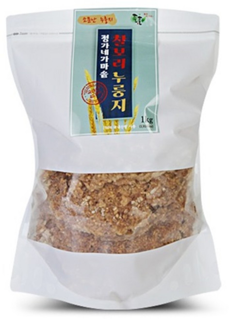 [안성들풀] 정가네 누룽지 세트 3 국내산 쌀 100% 고소하고 바삭한 전통 누룽지 (가마솥 현미 찰보리 3kg), 3kg