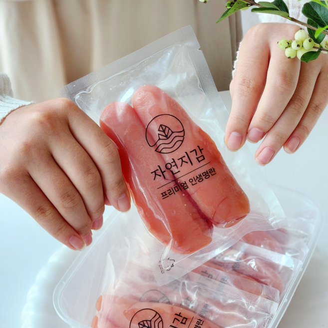 자연지감 프리미엄 온명란 백명란 저염명란젓 소분포장, 400g, 1개