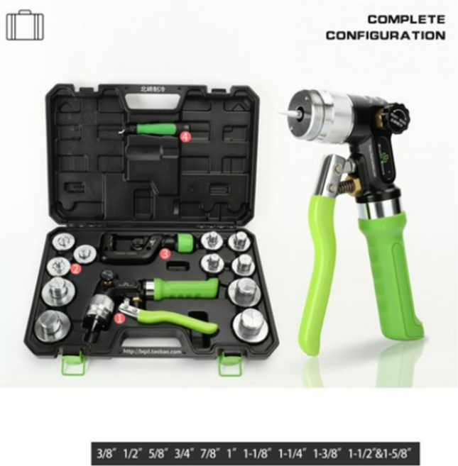 동파이프확관기 세트 플레어링툴 에어컨 냉동공구 동관 임팩용 사라다시 대성 1-1/8" ..., 대성 1/2" 12mm 공용개