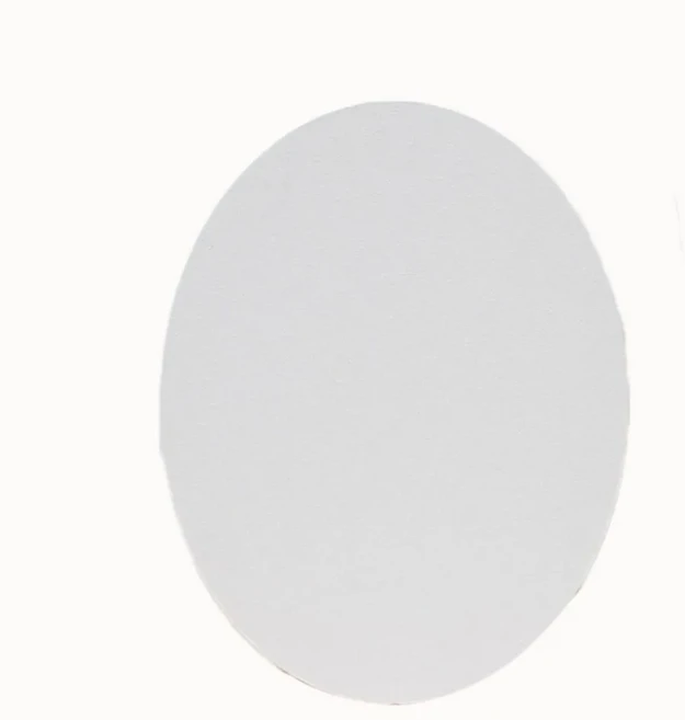 페인팅 용품 블랭크 타원형 유화 캔버스 나무 보드 다양한 크기 두꺼운 드로잉 아티스트용, 04 10x15cm