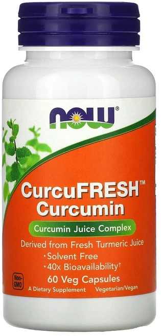 나우푸드 CurcuFresh 커큐민 베지 캡슐 60정, 1개, NOW04937 - 쿠팡