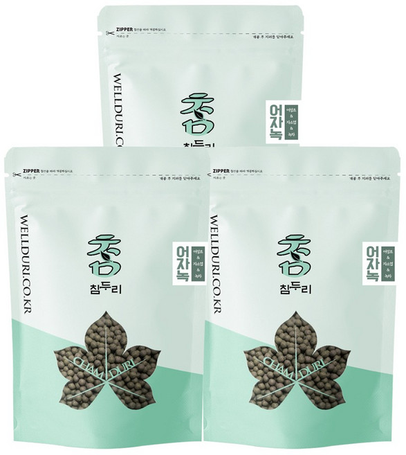 참두리 어자녹환 1.5kg(500g x 3), 500g, 3개