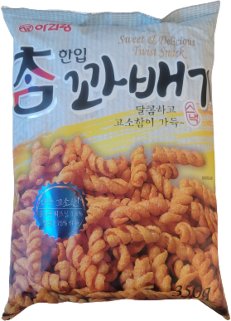 아리랑후드 한입참꽈배기, 350g, 1개