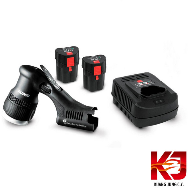 RUPES HLR75 MINI IBRID 拋光機 簡易版 DA機 三吋 無線電動, 1個