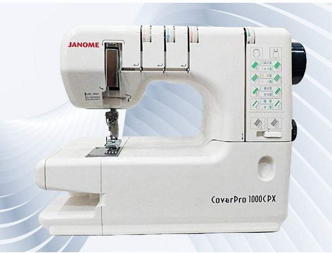 Janome 1000CPX 伸縮彈性布縫紉機, 1個