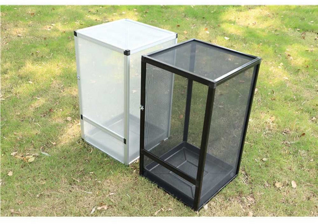 파충류 카멜레온 케이지 받침대 렉사육장 취미 놀이 여행, A. 32x32x46 케이지