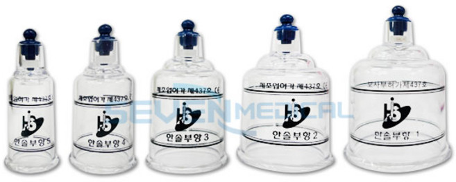 한솔 부항컵 10개(1box) 2호, 10개