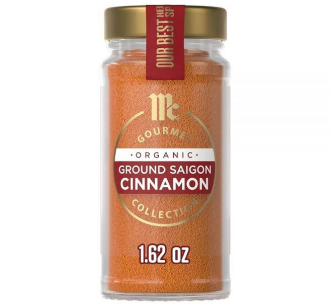 McCormick Gourmet 유기농 그라운드 사이공 시나몬 35.4g(1.25온스), 35g, 1개