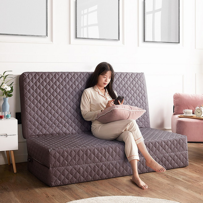 국내산 3단 접이식 방수 항균 바닥 매트리스