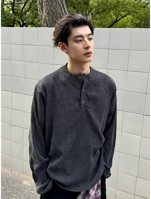 亨利領Polo衫 長袖T恤