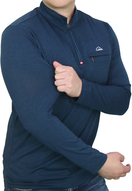 마운티스트 스트랭스 긴팔 집업 티셔츠 (남) 봄가을 내구성 강한 잠재권축사