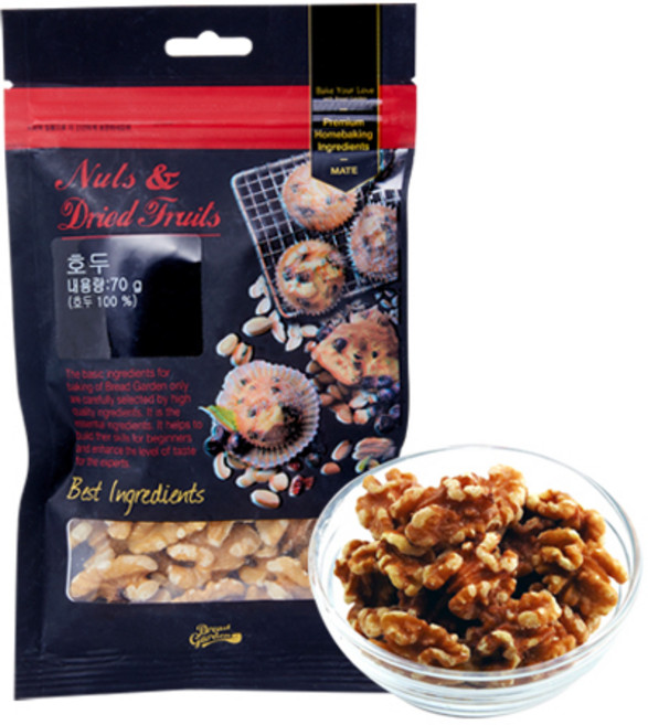 브레드가든 호두 Walnut, 1개