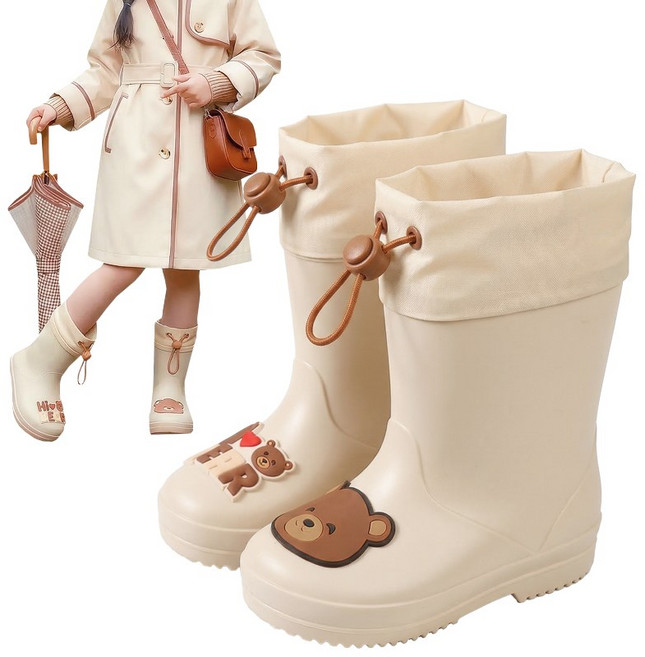 스토리원 U-KIDSH028 아동용 동물 키즈 장화 레인부츠