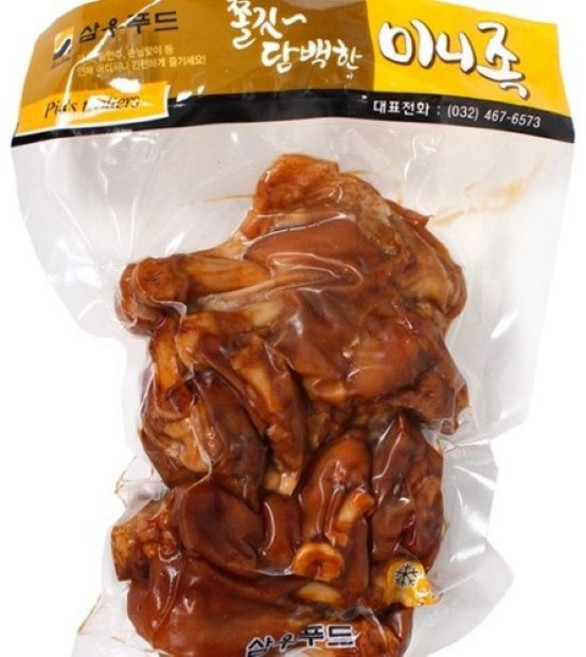 삼우푸드 쫄깃 단백한 미니족발700g 2개 통족발, 700g