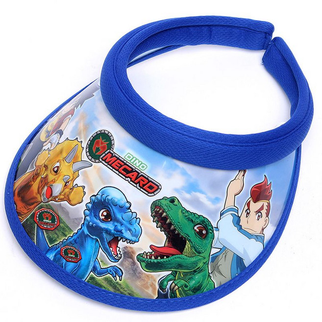 나린키즈 공룡메카드 공룡고 썬캡 유아동 어린이 핀캡 햇빛가리개 썬바이저