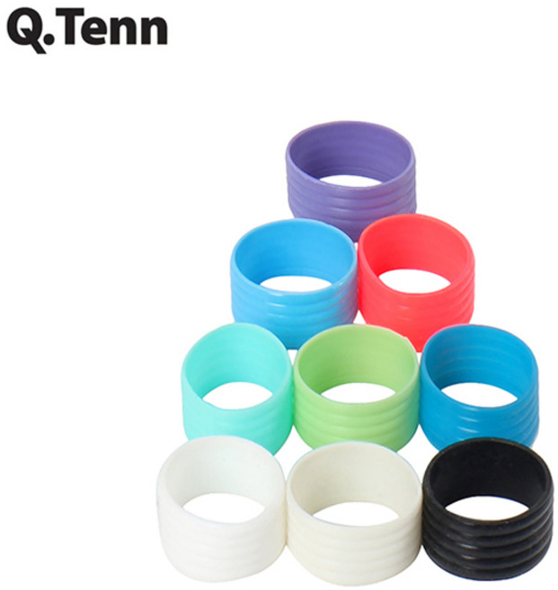 큐텐 테니스라켓 그립 고정고무링 1개 색상랜덤