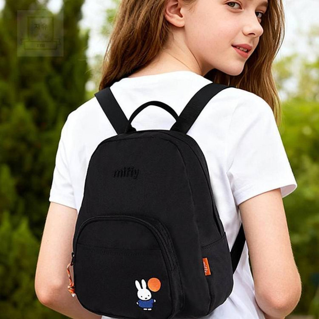 스토어-소유 소풍백팩 미피 캐릭터 미니백팩 수납가방