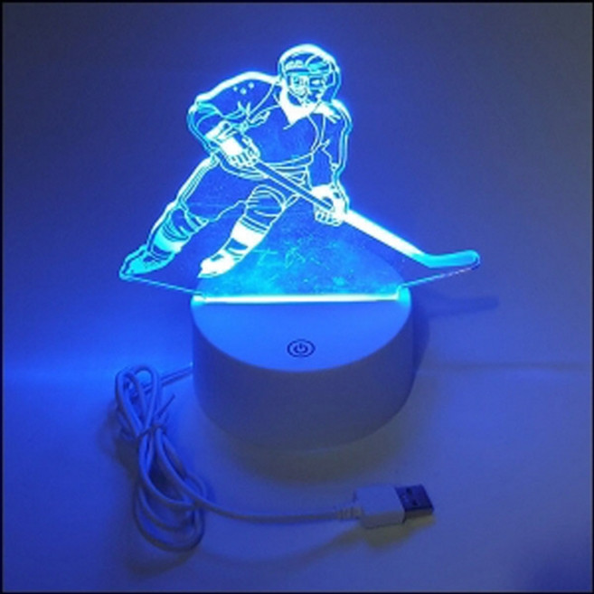 입체 LED 등(아이스하키), 수량, 색상, 1개