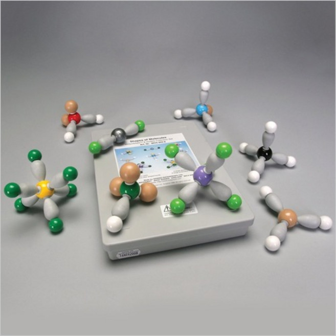 "분자의 모양" 분자 모형