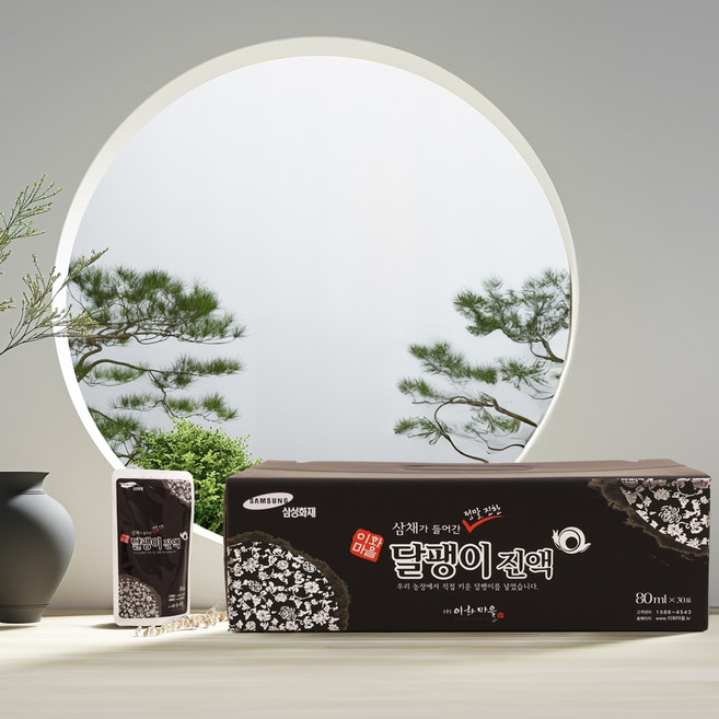 이화마을 달팽이진액 1박스 (80ml*60포), 60개, 80ml