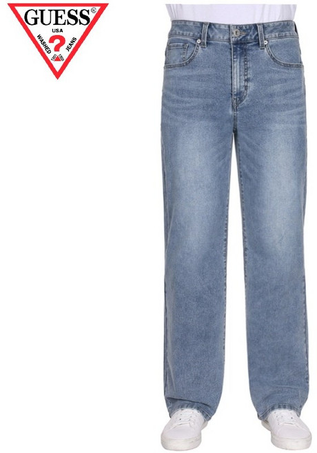 [정품] 게스 남성 루즈 스트레이트 청바지 - 레그라인 여유로운 데일리 핏 (GSJ-LS701)