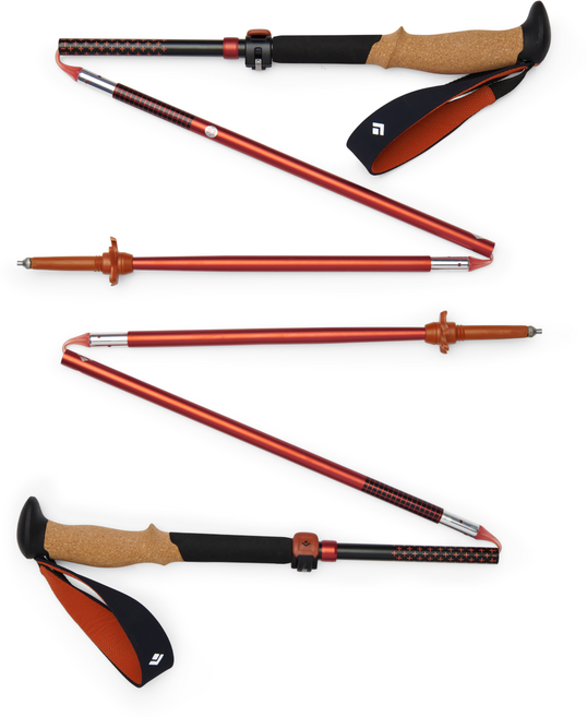 [블랙다이아몬드] 퍼수트 FLZ Z폴 Black - Octane (등산 스틱세트) BD110067