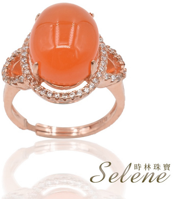 【Selene】耀眼華麗南紅瑪瑙戒指(3款任選) 女款戒指 開運戒指