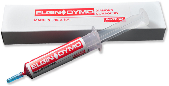 엘진 다이아몬드 컴파운드 15번 1 200 파란색 ELGIN DYMO 주사기 금형 18g, MED, 1개