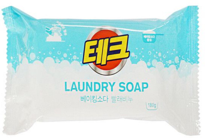 테크 베이킹소다 빨래비누 180g 1개