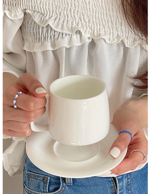 [고퀄리티/수입비즈] 비즈반지 원석반지 블루colors / 천연백송 소다나이트 미유끼