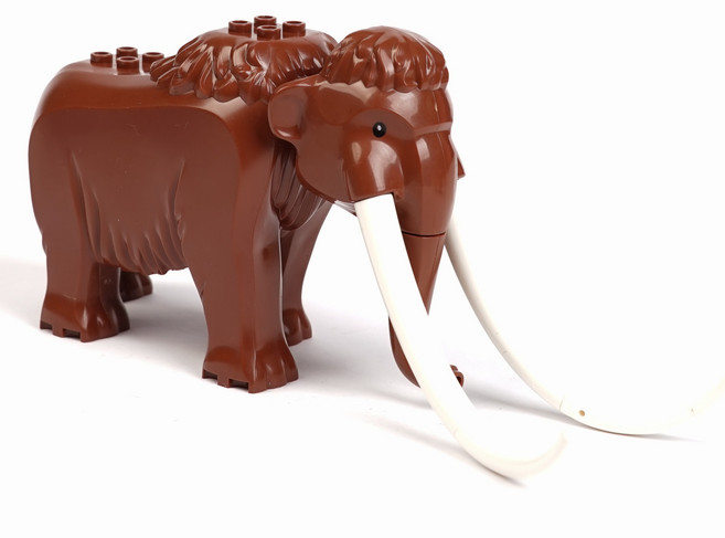 동물 호환 블럭 미니 피규어 모음, 14. 맘모스, 1개