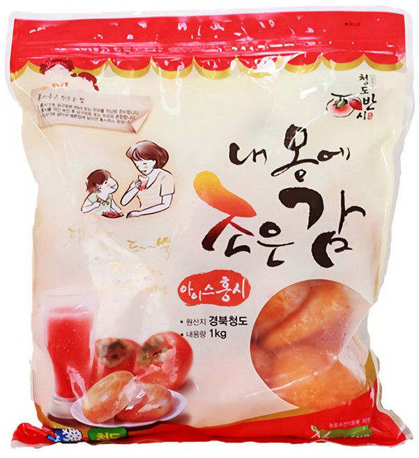 네이처팜 청도 아이스 홍시 1kg, 1