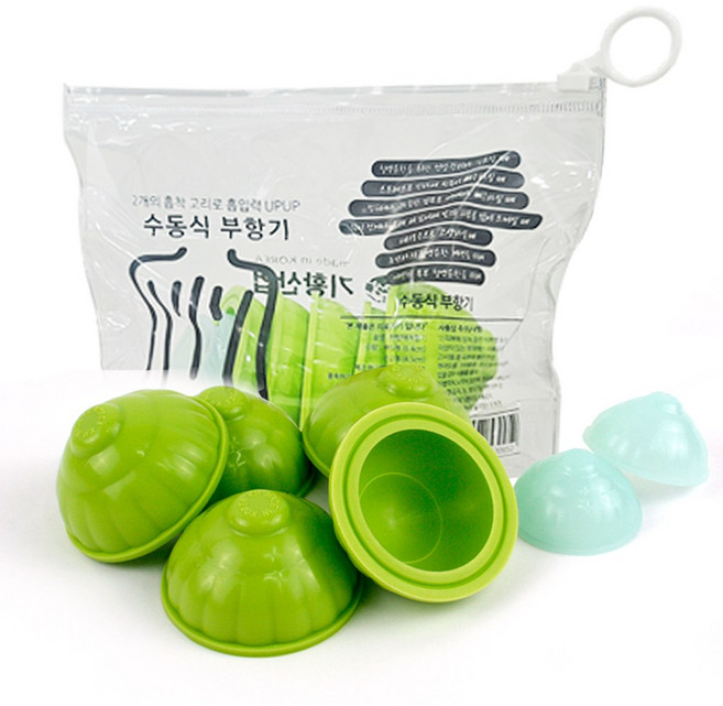 한방애 부항기 원통형 부항컵, 1개