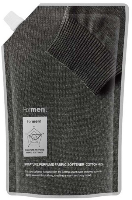 포맨트 시그니처 퍼퓸 섬유유연제 (코튼허그), 500ml, 1개
