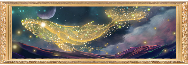 루시앤에밀리 보석십자수금전수 최신26면+AB비즈 DIY 대형보석십자수, 1세트, 금빛 유영