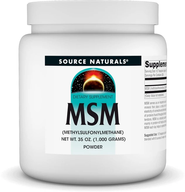 소스내츄럴스 Source naturals MSM 35 oz, 1kg, 1개 - 쿠팡