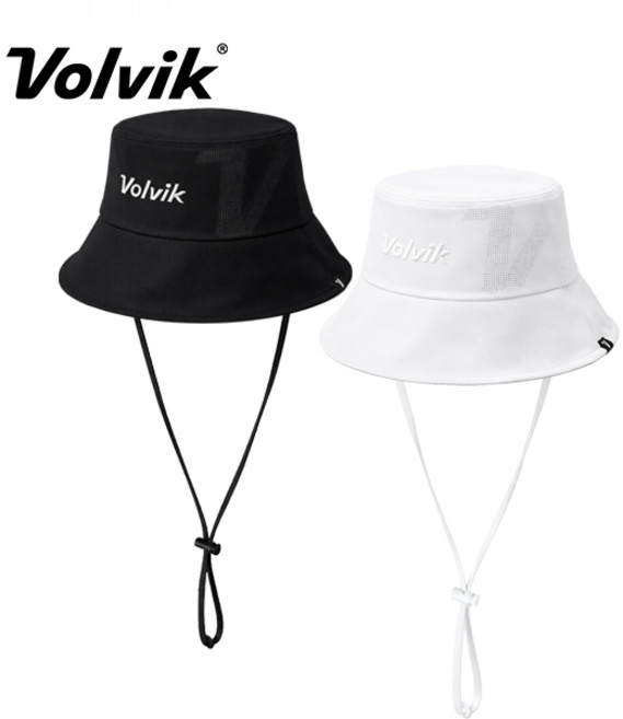 볼빅 시그니처 V펀칭 벤틸레이션 남녀공용 버킷햇, L, 블랙, 1개