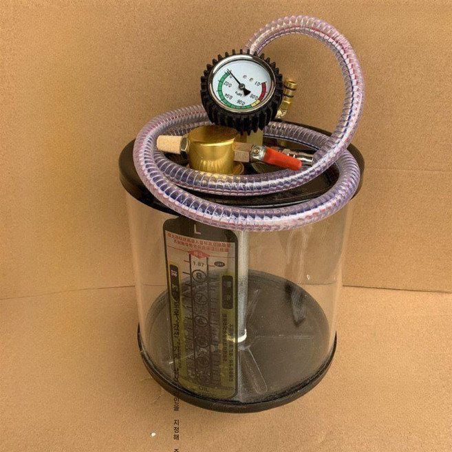 엔진오일 석션기 잔유제거 받이 차량 폐유 교환기, 6. 와이어흡입파이프가있는구리도금헤드