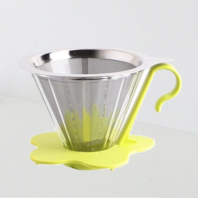 (홈아트) 유리 드리퍼-그린, 1개