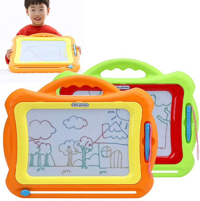 아기 자석 그림판 리틀페인터 대형 드로잉 그리기 칠판, 1개, 랜덤